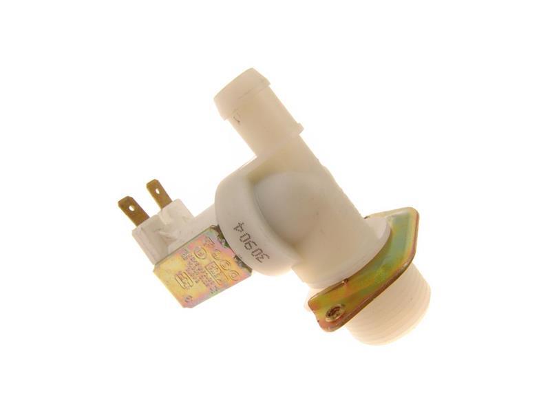 Solenoid valve 1-way, 180°, connection 15 mm