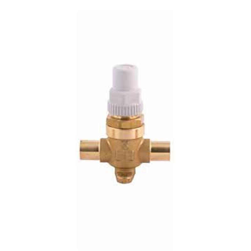 Zawór membranowy CASTEL, CO2, 6012E/22, złącze kielichowe 1/4" SAE x przyłącze lutowane 1/4" ODS