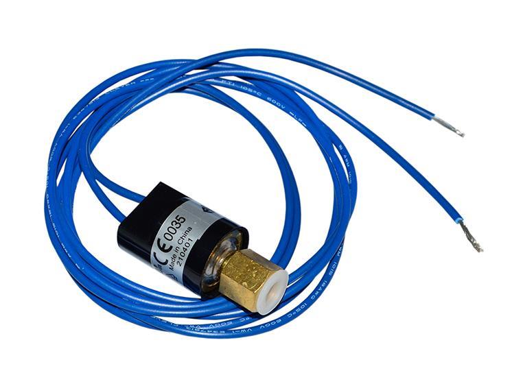 Drukschakelaar mini Eliwell lage druk, NO; 0,7 - 1,7 [bar], auto, SPST, flare 1/4" SAE