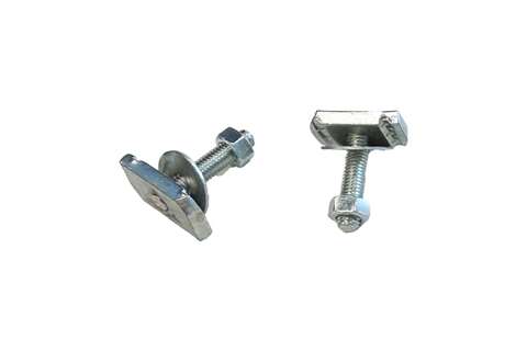 Alixo schuifmoer M8X30MM - 2 stuks/verpakking - voor profiel 41X41MM/41X21MM