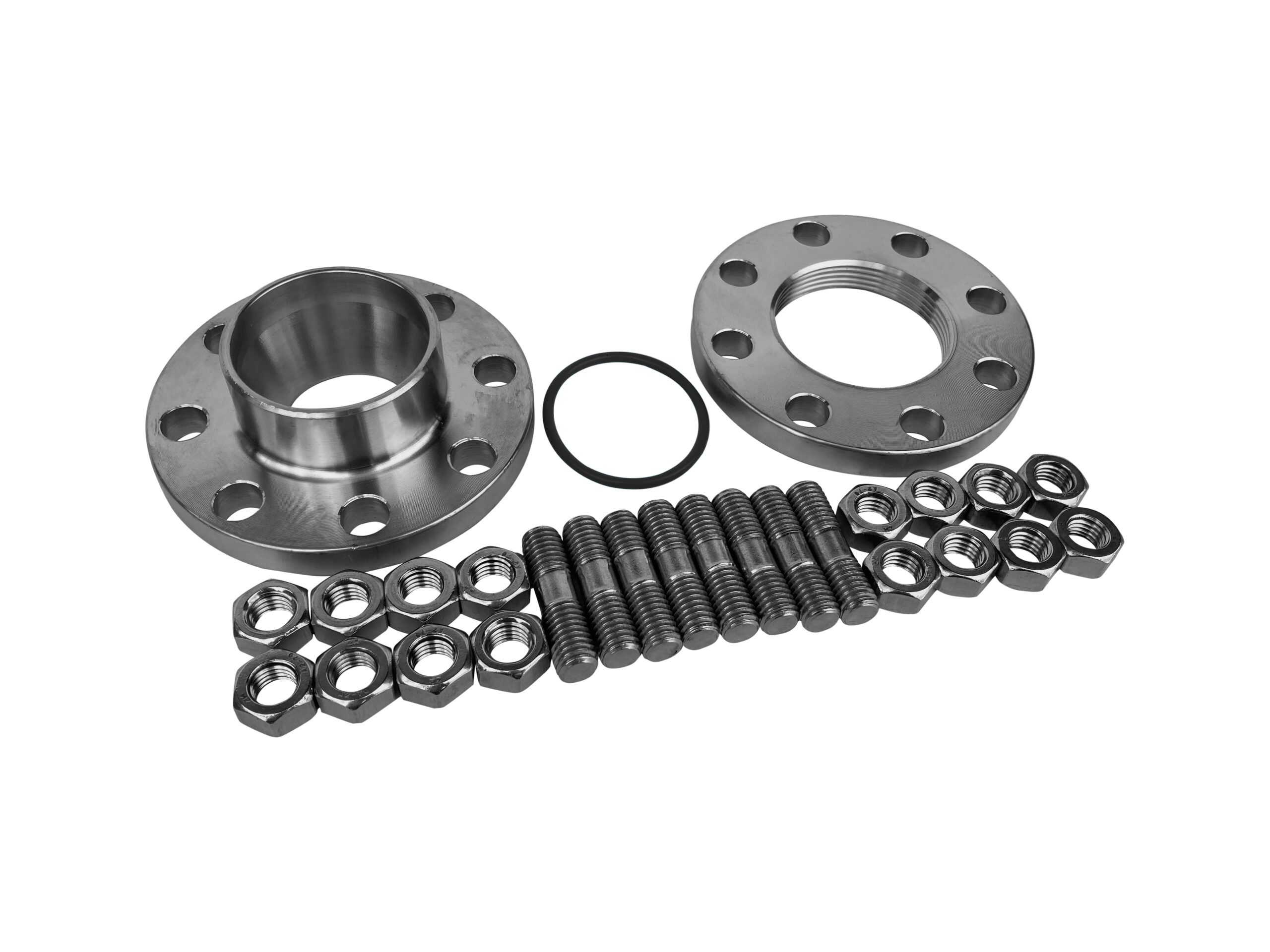 Set di flange avvitabili compatto 2" DN50 in acciaio inox