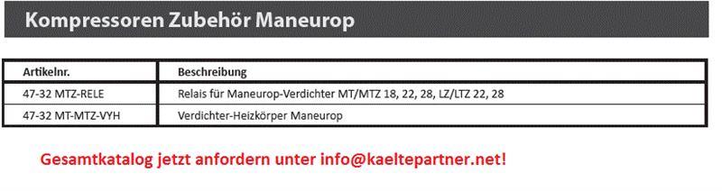 Current relay (start-up relay) Maneurop MT/MTZ 18, 22, 28, LZ, LTZ 22,28 - CSR28/5