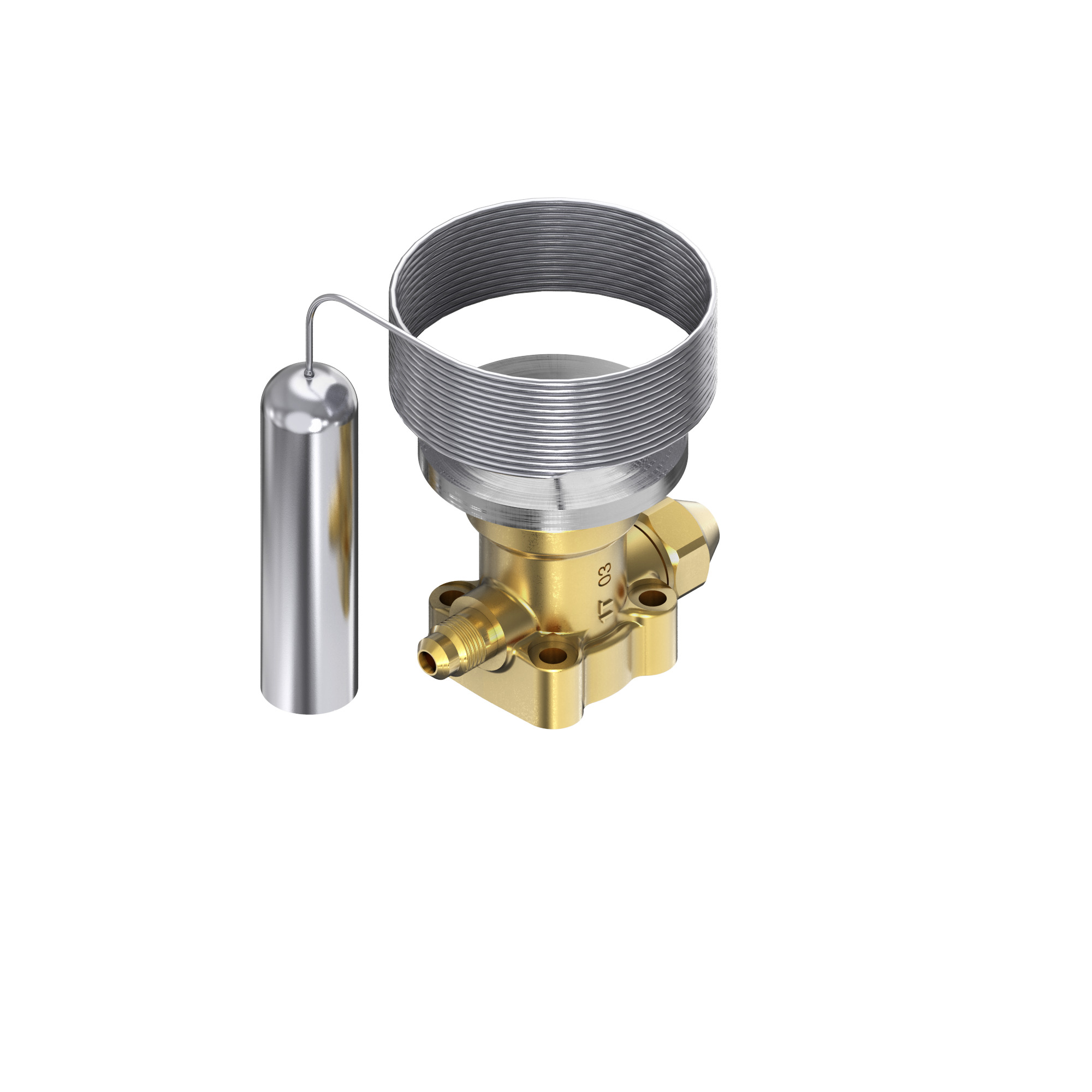 Górna część zaworu rozprężnego Danfoss 067B3311 PHTZ element R407C MOP