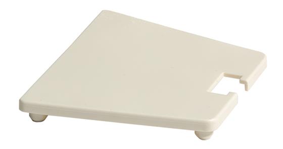 Capuchon pour support au sol - blanc, type AP, RAL 1013
