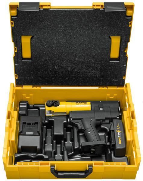 REMS presse radiale MINI-PRESS 22V ACC BASIC-PACK L-BOXX