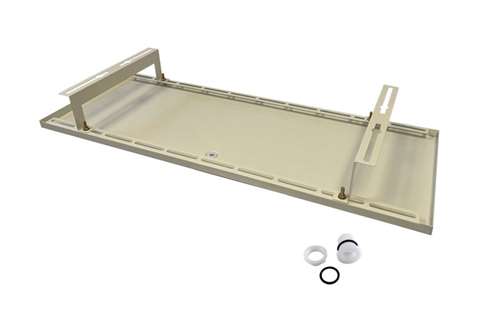 Aspen metal condensate drip tray B2073 - 1100x400x25mm