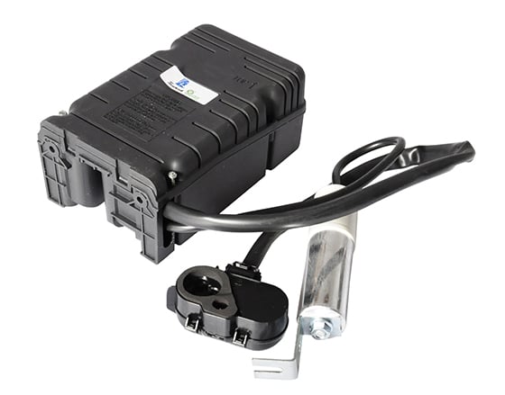 Compressore Tecumseh AJ4510P-FZ-PAJ, A2L, HBP - R455A, R454C, 220 - 240V, 50 Hz, 1 fase, versione a saldare