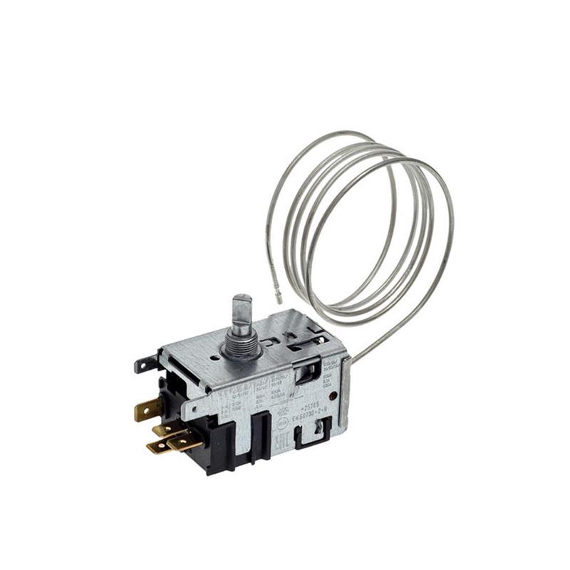 THERMOSTAT GORENJE, alternative for Danfoss 077B6738, GORENJE 596279, connection size ø 6x4.6 mm, 4 contacts