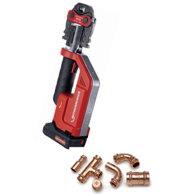 Zestaw startowy Conex Maxipro imperialny od 1/4" do 1 1/8" wraz z zaciskarką