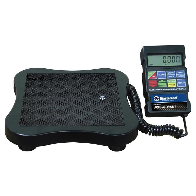 Balance pour fluides frigorigènes Accu-Charge II - programmable jusqu'à 110 kg