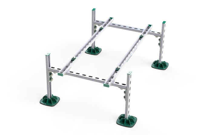 Walraven Yeti 130 construcción del marco 1000x600x400mm 4xYeti BUP