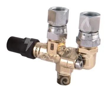 Zawór odcinający CASTEL 3064E/44, R744 / CO2, 1/2" NPT, PS: 150 [bar]