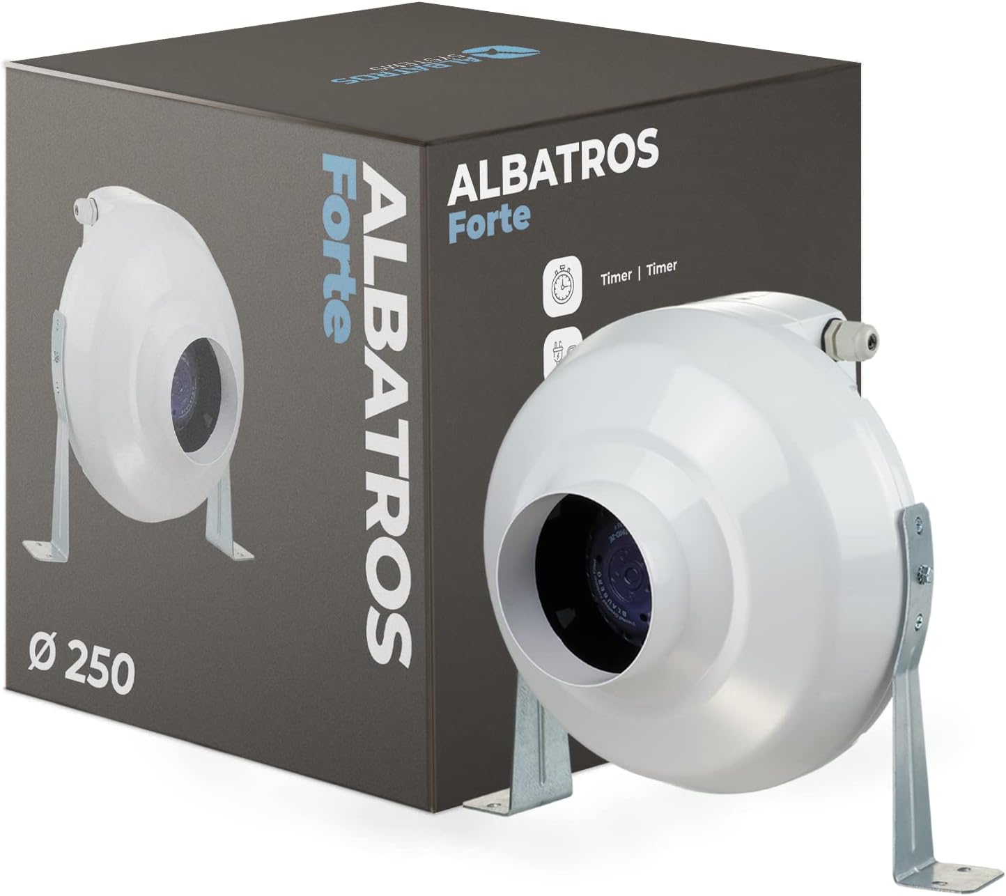 Lüfter, Ventilator, Albatros Forte, Kühlventilator, Ø250