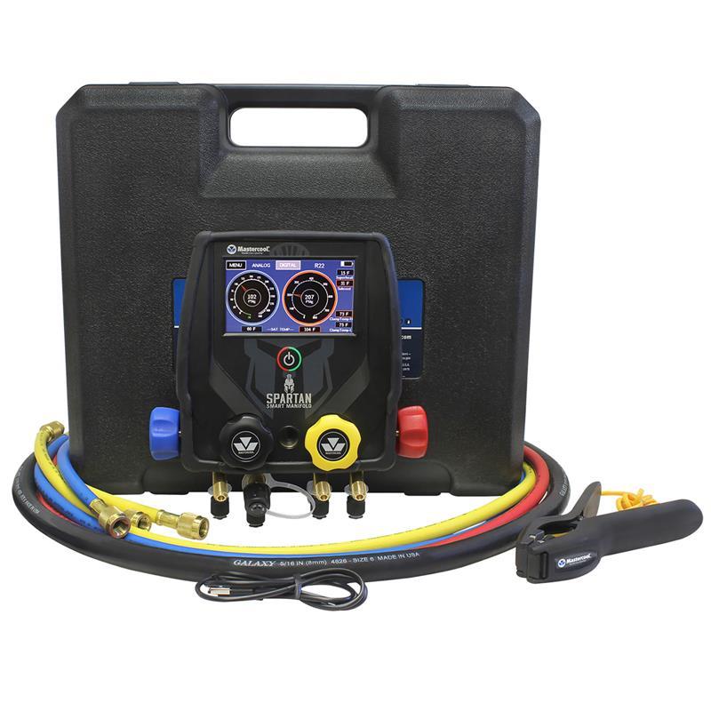 SPARTAN 4-way digital test fitting (suitable for A3 refrigerants)