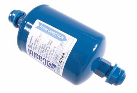 Filtre déshydrateur Castel 4216/4, ANTI-ACID, 164, 1/2" SAE, raccords évasés