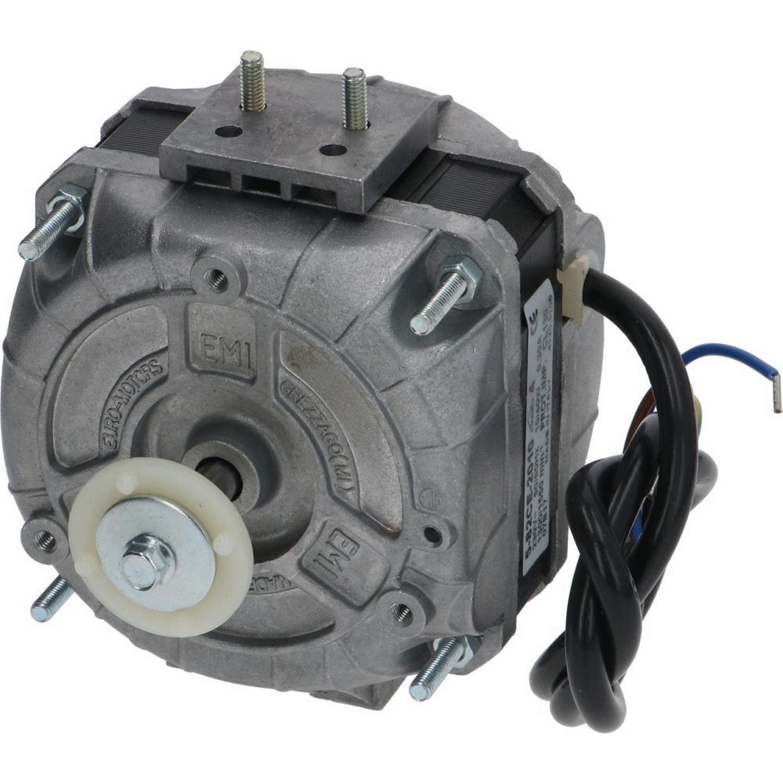Ventilator, Motor, Riemenrolle, Riemenscheibe, Elektrisches Kabel