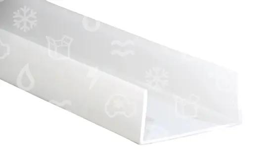 plastic, ecke-schutz, eckenschutz, transparent, weiß