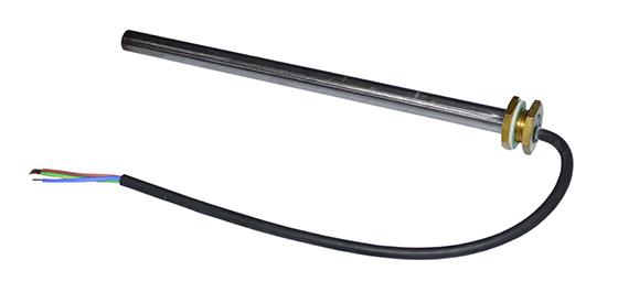 Resistencia de evaporación 350 W, 240 V, d=12 mm, l=230 mm, AISI304