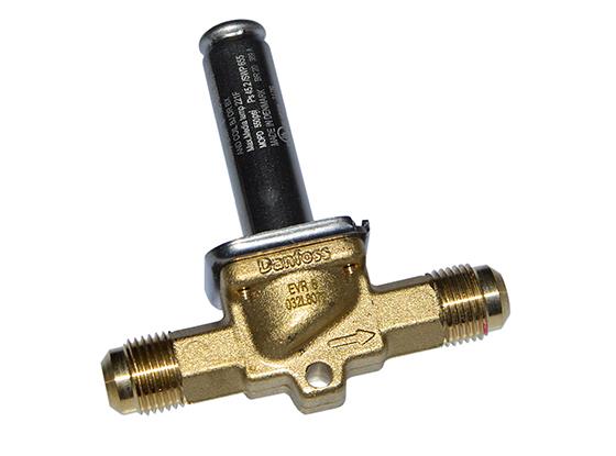 Magneetventiel Danfoss EVR 6 NC, flare 3/8" (10 mm), Kv 1,0