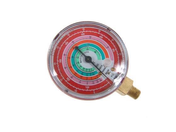 Manómetro de recambio HP alta presión 63mm - R410A, R404A, R507A, R22
