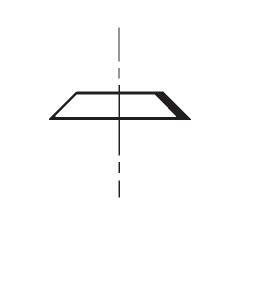 Copper gasket for flared connection 5/16" WIGAM B2-5