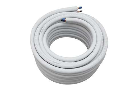 Inoac isolerad kopparkabel 1/4" + 1/2" APFR-S-2430-M1 - Brandklass BL-S1-D0 - 30 M/rulle