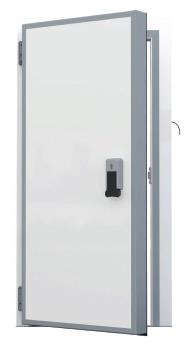 PORTE TOURNANTE POUR CONGÉLATEUR RF, AVEC SEUIL, PUR 100, 1000 X 2000 MM, GAUCHE