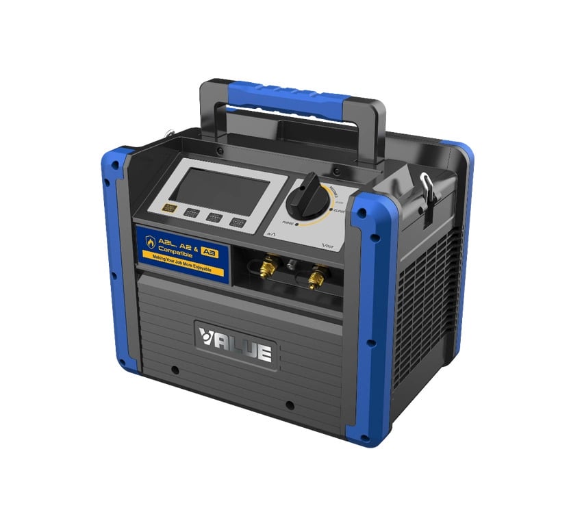 Extraktionsenhet för köldmedium Value VRDDF - A2L, A2, A3, R600A, R1234YF - ATEX-certifierad