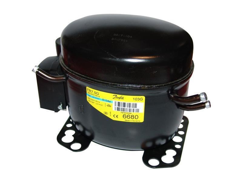 Compressor SECOP / Danfoss FR 7.5G, FR7.5GX LBP/HBP - R134a, 220-240V, 50Hz