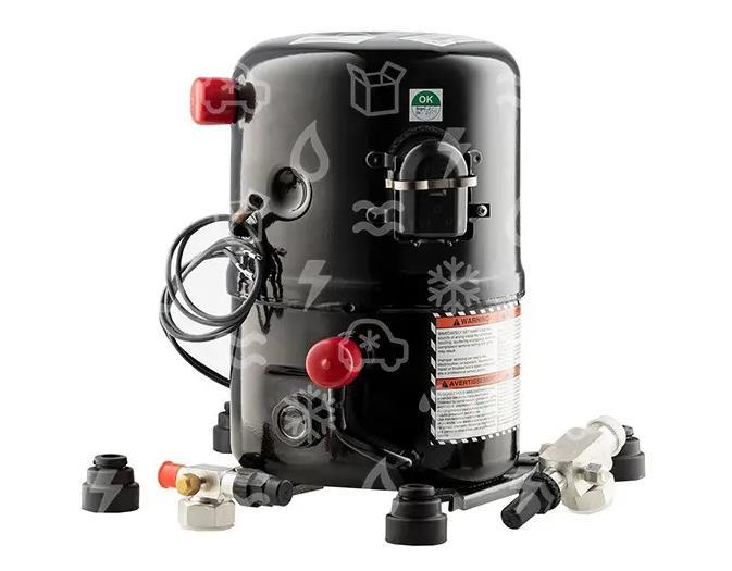 Compressore Tecumseh FH4532Z-XG, HBP - R404A, R452A, R448A, R449A, 400V, 50 Hz, 3 fasi - versione a saldare