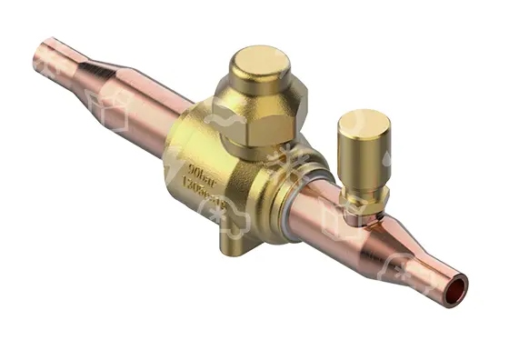 Kogelkraan Danfoss GBC 6H, 6 mm ODF soldeer, toegang, R744 / CO2, 90 bar