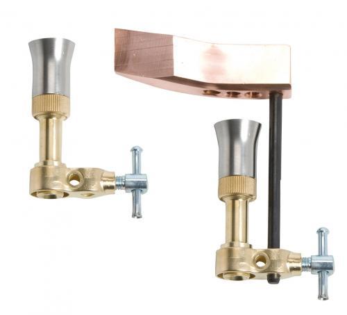PERKEO natural gas soft soldering insert, hammer mould-cranked