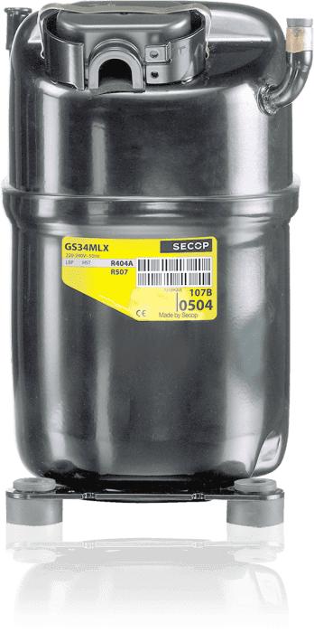 Compresseur SECOP / Danfoss GS34MLX, MBP - R404a/R507, 220-240V