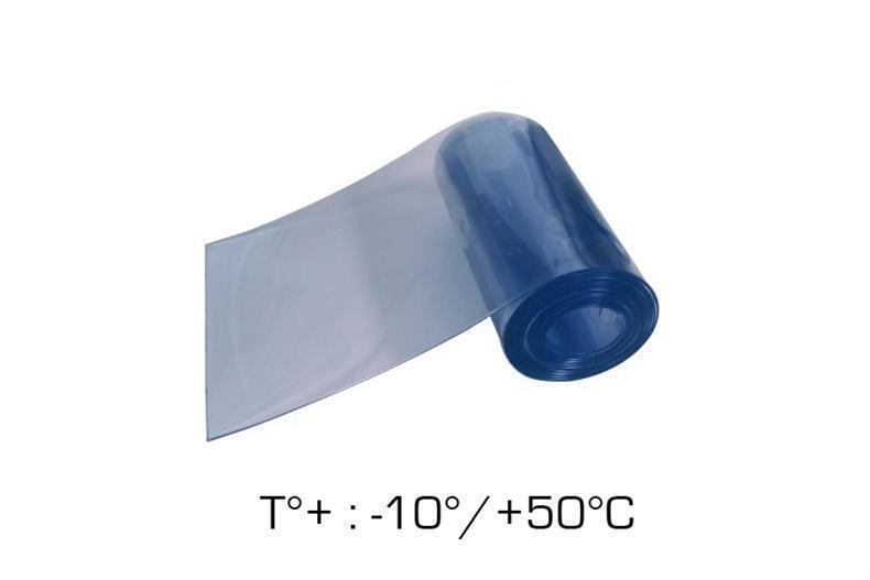 Cortina de tiras, 190 x 2 mm POS. T°C- H 3880 mm