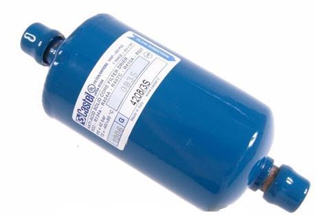 Filtro deshidratador Castel 4208/3S, ANTI-ACIDO, 083, 3/8" ODS, conexiones soldar