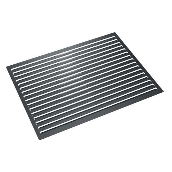 Evolar panneau arrière en aluminium anthracite foncé XL, 1300x1700 MM