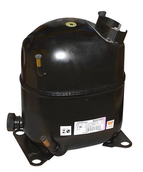 Kompressor EMBRACO NJ2212GS TANDEM, LBP - R404A,R507, 380-420 V, 50 Hz, 3