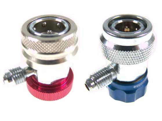 Car service adapter quick coupling set lockable