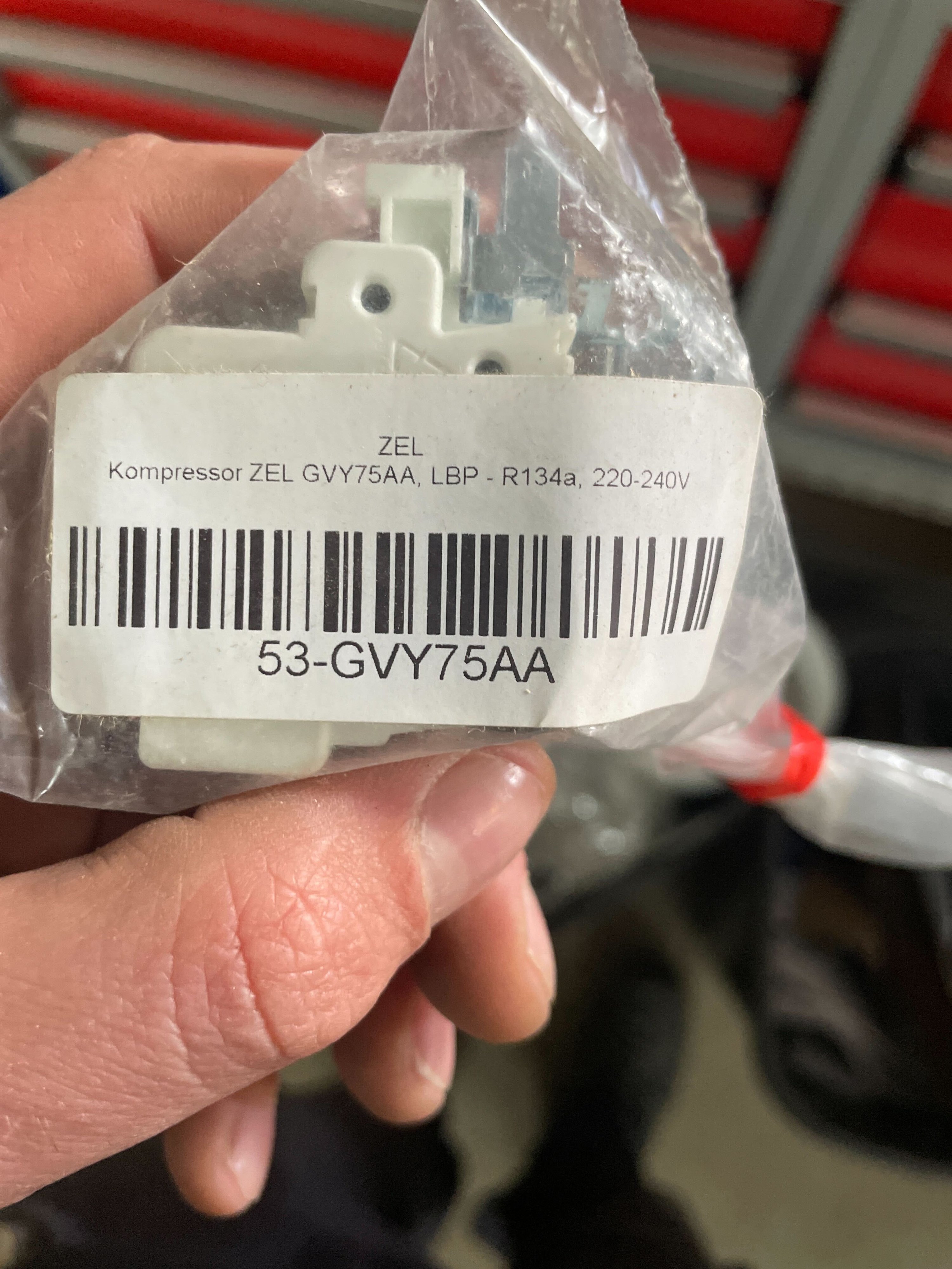 Przekaźnik sprężarki ZEL GVY75AA / CMP134AC