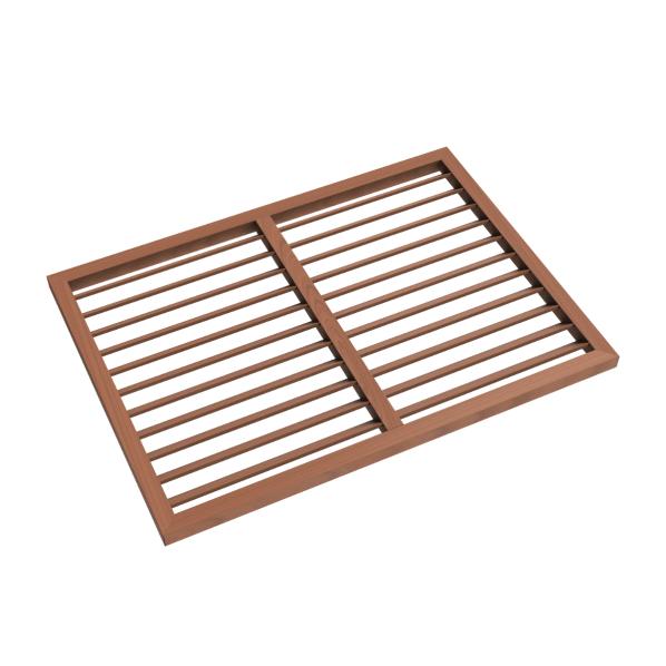 Evolar back panel WPC Tropical Teak M, 800x1100 MM