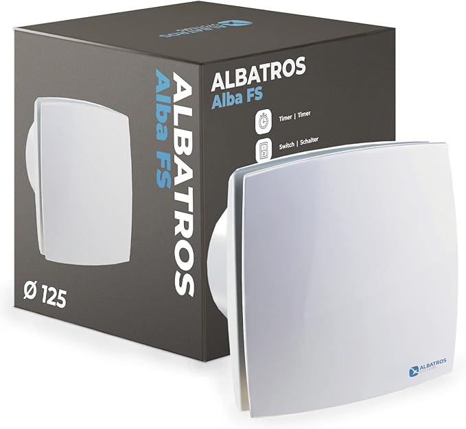 Ventilateur axial Albatros 125 Alba FS