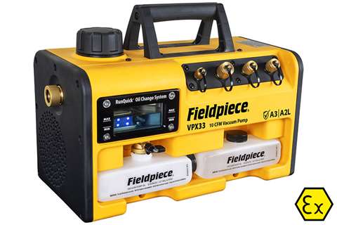 Veldstuk RUNQUICK vacuümpomp VPX33EU- 10CFM - 280L/MIN - ATEX-gecertificeerd