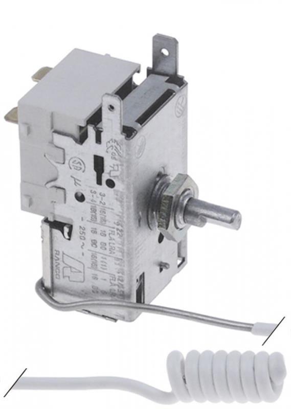 THERMOSTAT Ranco K55-L5110, temperature range -21°/-12°C, for ZANUSSI refrigerators AEF110, AEF120, ASF110