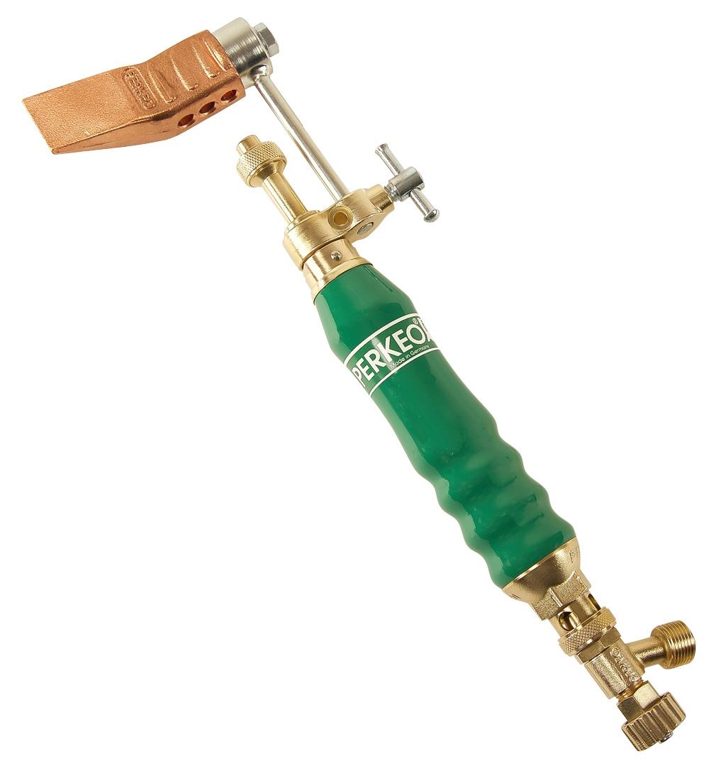 PERKEO acetylene high-performance soldering iron with copper piece, hammer shape, G3/8" LH