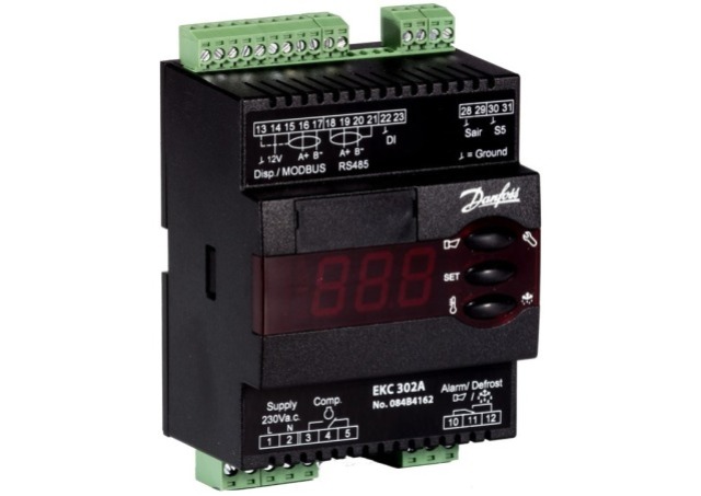 Danfoss refrigeration controller EKC302B 084B4163, 230V