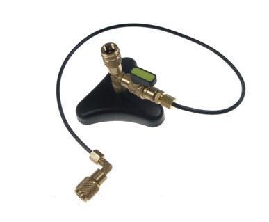 Fleshouder voor isobutaan, aansluiting: 7/16"x1/4" SAE