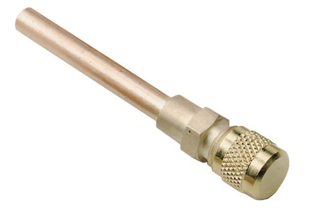 CPS AV6MB Gniazdo lutownicze skrobaka z rurą miedzianą A-31004M 7/16 "UNFx6mm z rdzeniem + nasadka