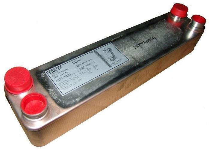 Plate heat exchanger SWEP B15HX30/1P-SC-M, 4X 3/4 " (20)