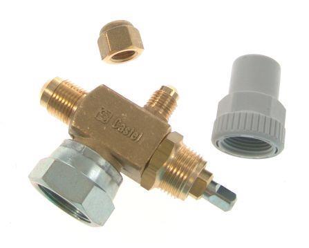 Zawór wkręcany Rotalock, przyłącza 1" wylot 3/8" SAE