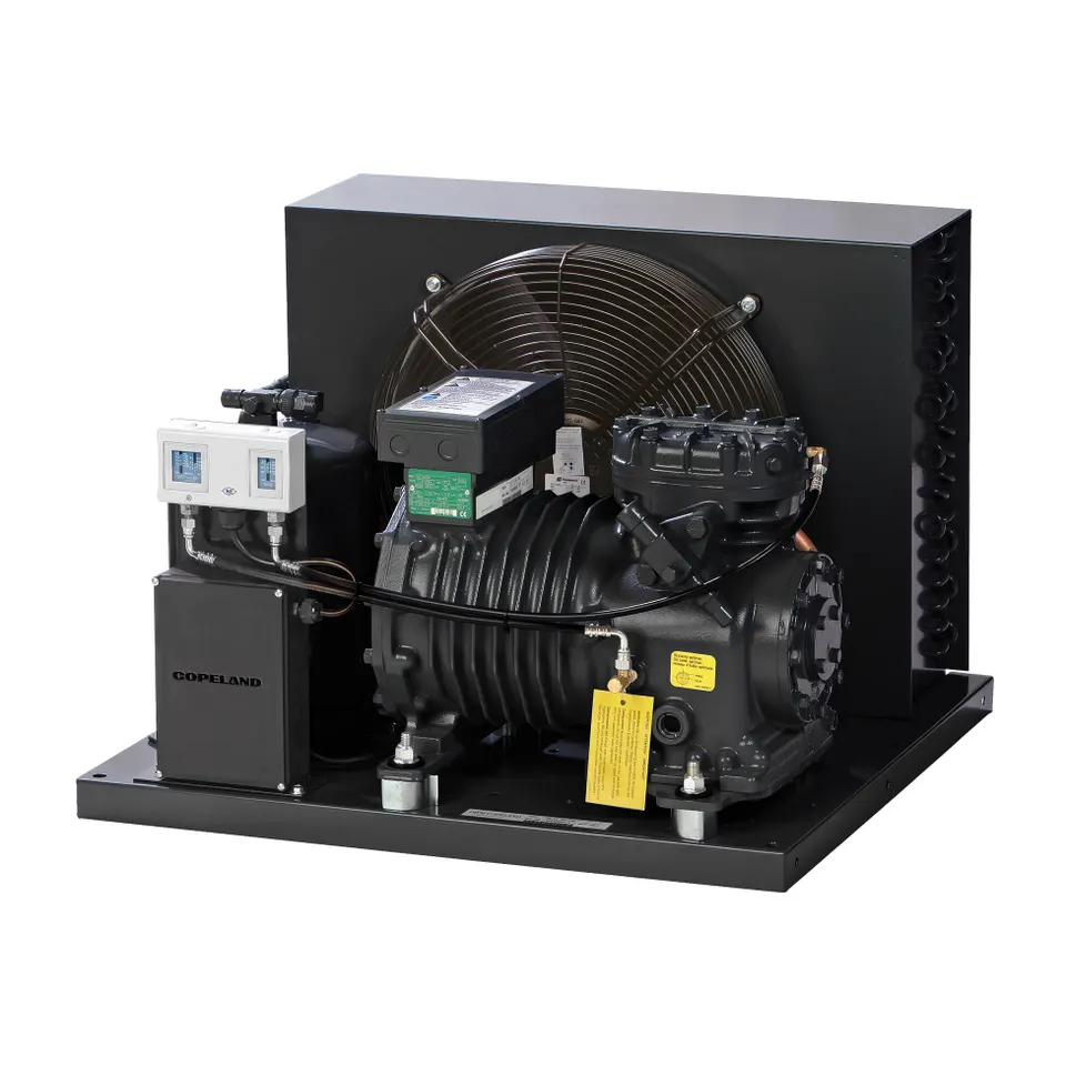 Copeland condensing unit semi-hermetic M8E LSG 40X EWL-B DWM, normal/low temperature 400 V
